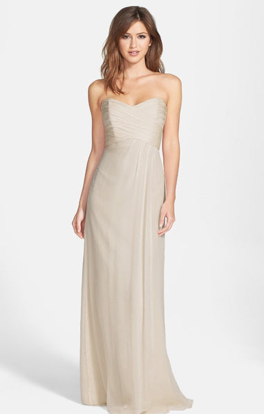 Amsale Strapless Dress